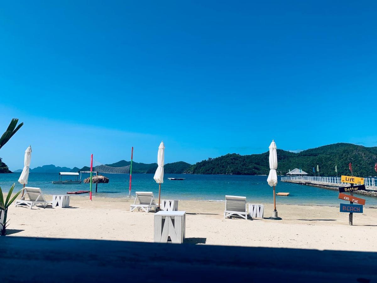 Pangulatan Beach Resort Эль-Нидо Экстерьер фото